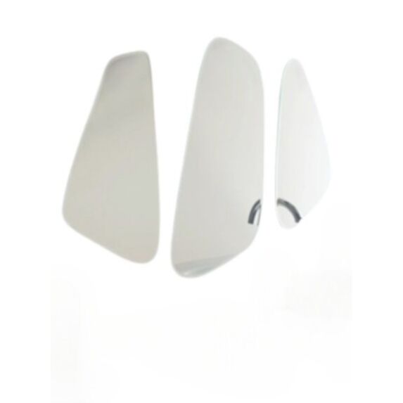 3 miroirs Bisao argent - MPGLASS
