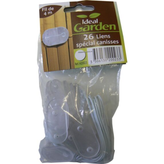26 attaches spécial canisse transparentes - IDEAL GARDEN
