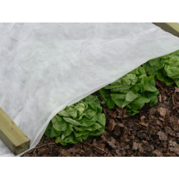 Voile hivernage 30g/m2 2 x 5 m blanc - IDEAL GARDEN