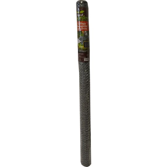 Grillage hexagonal galvanisé 13 mm 1 x 3 m - IDEAL GARDEN