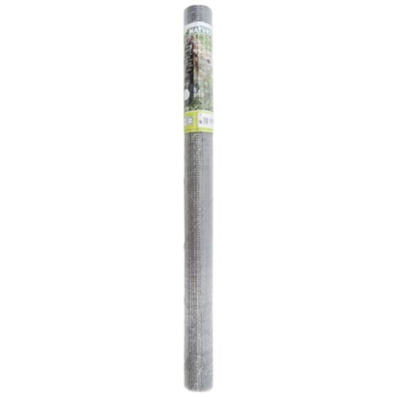 Grillage carré galvanisé 6,4 mm 1 x 3 m - IDEAL GARDEN