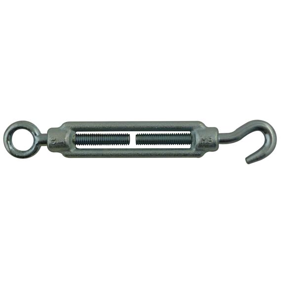 1 tendeur à câge standard AZ 1 œil / 1 crochet ø14mm 