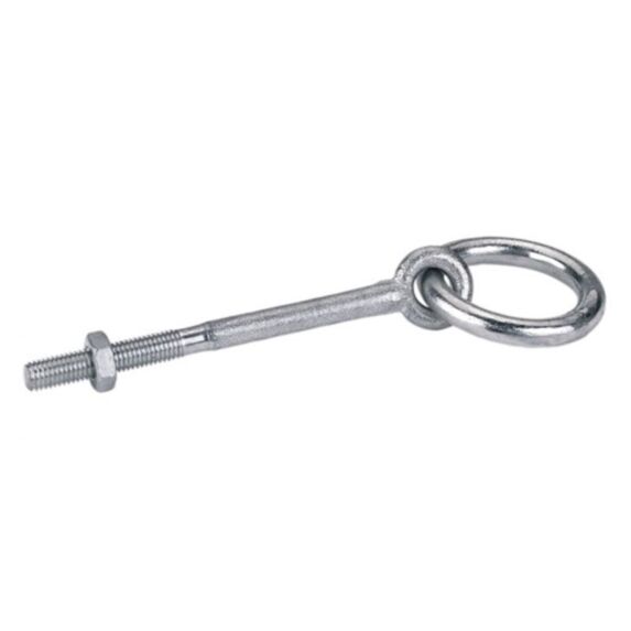 Anneau d'ecurie a ecrou AZ ø10mm l:60mm