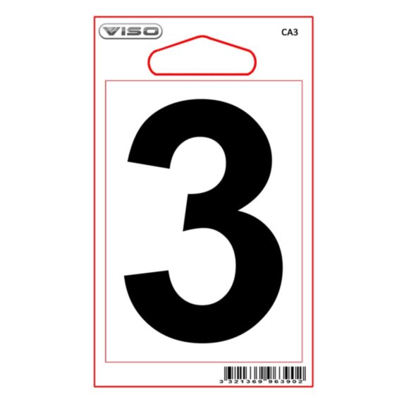 Adhesif n°3 80x56mm3 