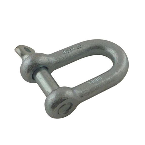 1 manille droite estampé ce standard AZ ø14mm 