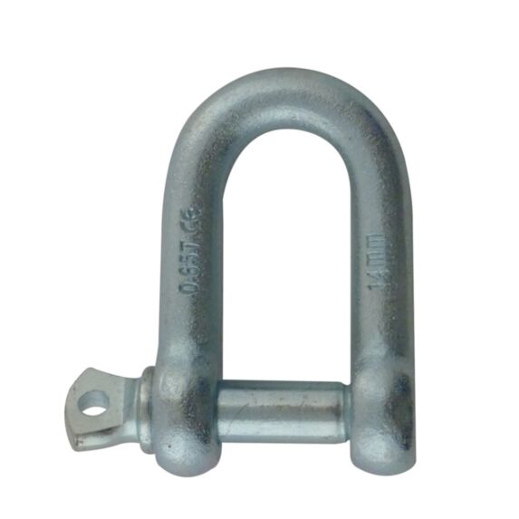 2 manilles droite estampé ce standard AZ ø6mm