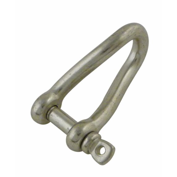 1 manille torse acier inoxydable AISI 316 ø6m