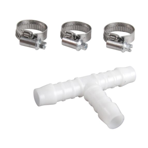 Té plastique Ø10 mm + 3 colliers - SPID'O