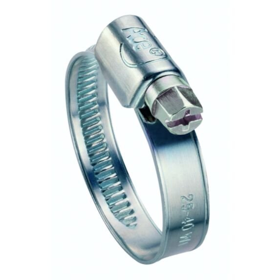 10 colliers de serrage bande acier 9 mm Ø18-28 mm - SPID'O