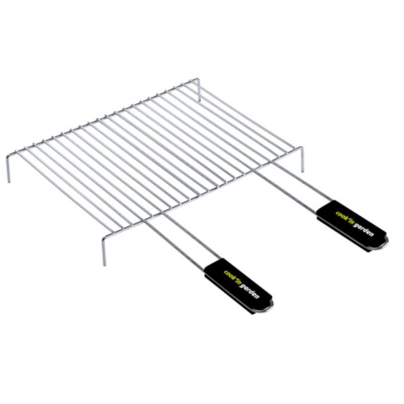 Grille à pied simple 60 x 40 cm, 2 poignées - COOK'IN GARDEN