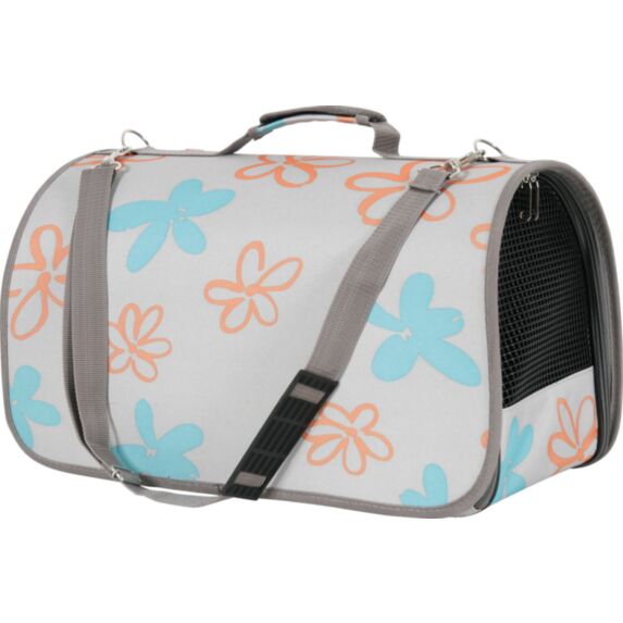 Panier transport chien Flower L gris - ZOLUX