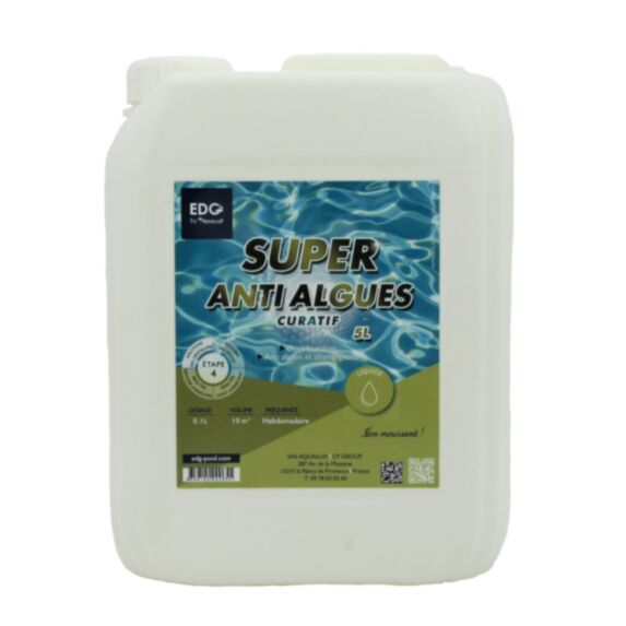 Liquide anti-algues curatif 5 L - EDG by AQUALUX