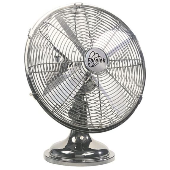 Ventilateur de table chrome 30