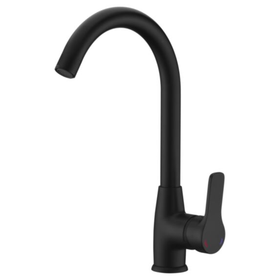 Mitigeur évier Astro noir -EDS