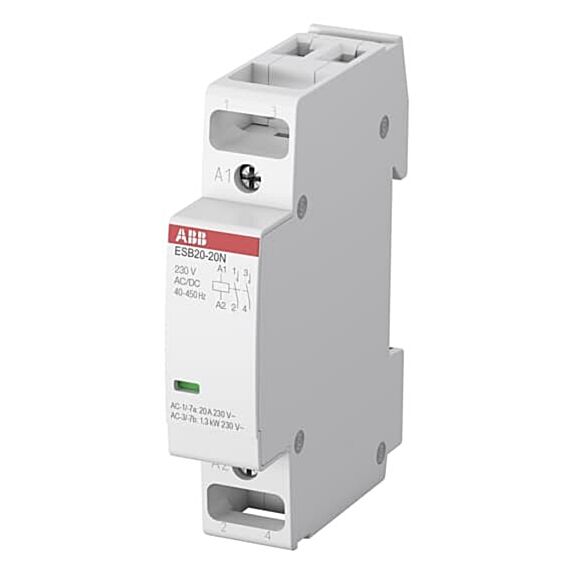 Contacteur 2P / 20A 1 mode -ABB