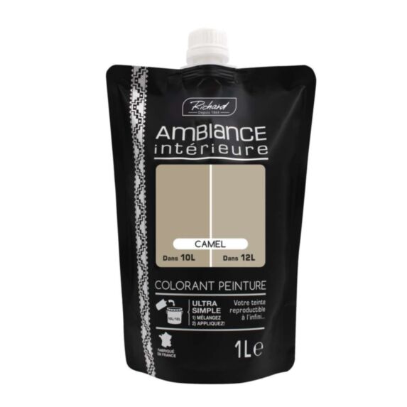 Colorant spécial peinture acrylique monodose 1L Camel