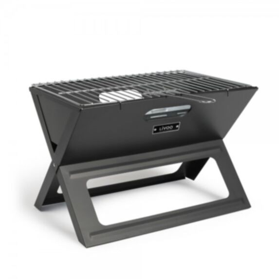 Barbecue charbon de bois pliable - LIVOO