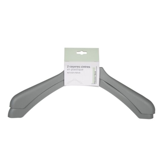 2 couvre-cintres plastique - KB8