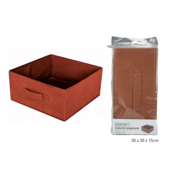 Cube de rangement brique 30 x 30 x 15 cm - KB8