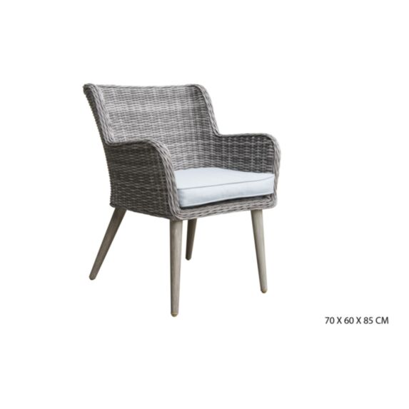 Fauteuil en résine Havana