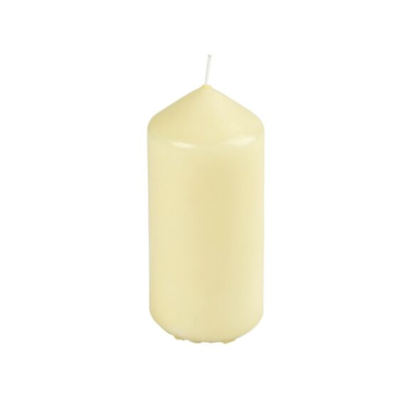 Bougie pilier Essentiel vanille Ø7 x H15 cm - HOMEA