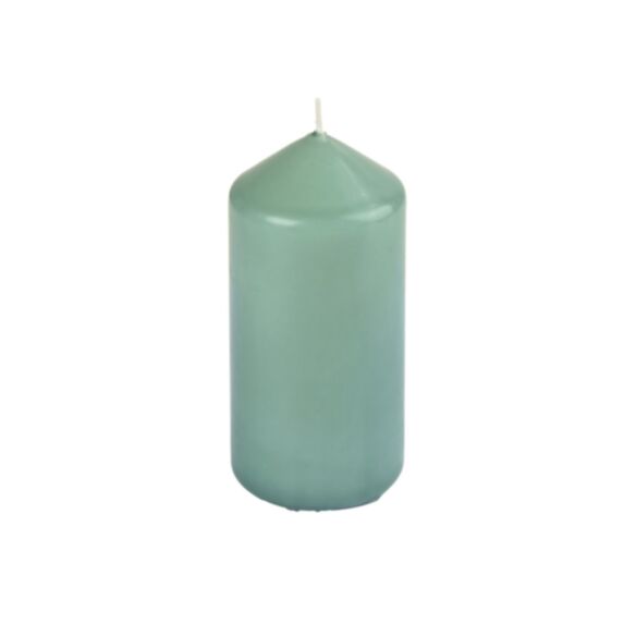 Bougie pilier Essentiel thé vert Ø7 x H15 cm - HOMEA