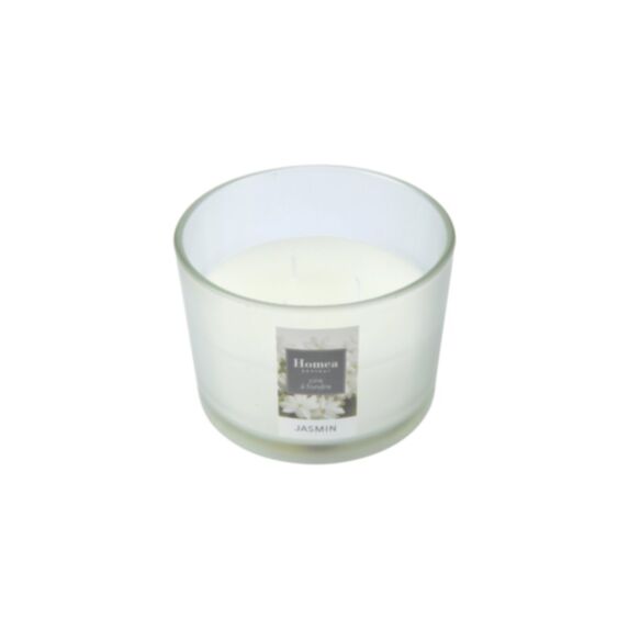 Bougie en pot Essentiel jasmin Ø11 x H8 cm - HOMEA