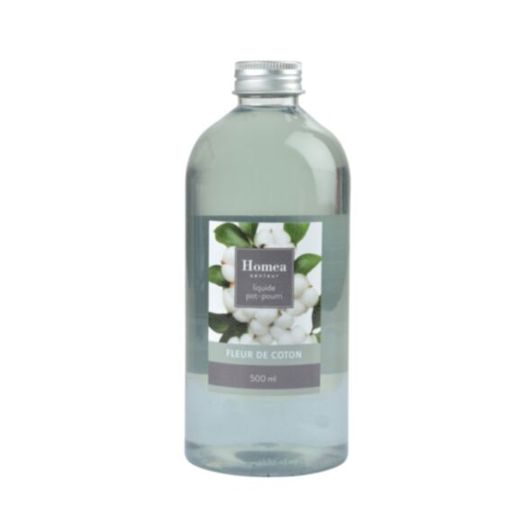 Liquide pot-pourri Essentiel fleur de coton 500 mL - HOMEA
