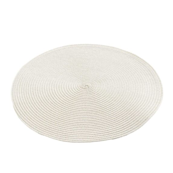 Set de table Ø35 cm Zebulon ivoire - D.D'INTERIEUR