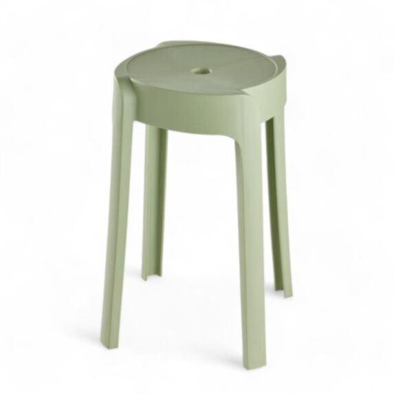 Tabouret d'appoint Ø30 x H45 cm vert - UTILITY