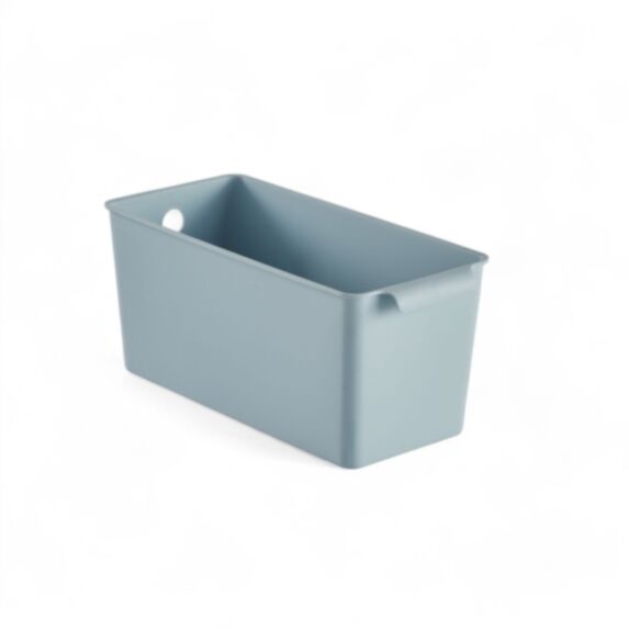 Bac de rangement plastique 28 x 14 x 13 cm bleu - UTILITY
