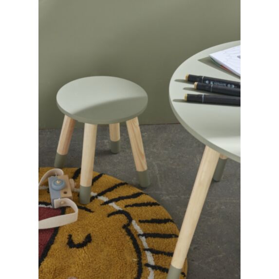 Tabouret enfant Le roi de la jungle Ø27 x H27 cm - TODAY