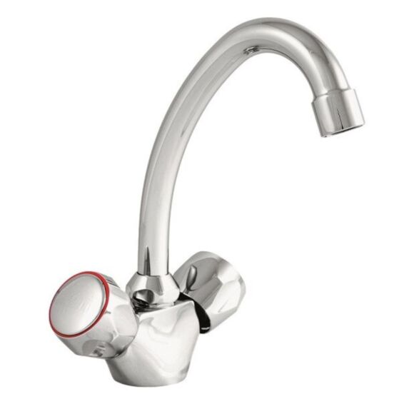 Mélangeur lavabo Terni chromé - INVENTIV