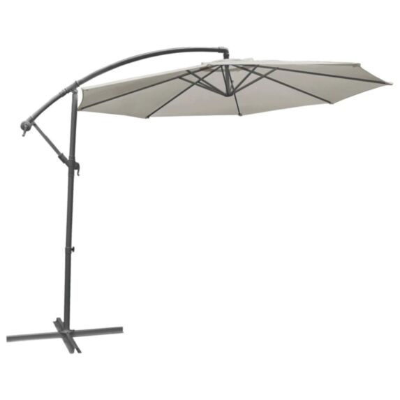 Parasol déporté Alto3 Ø3m écru - INVENTIV