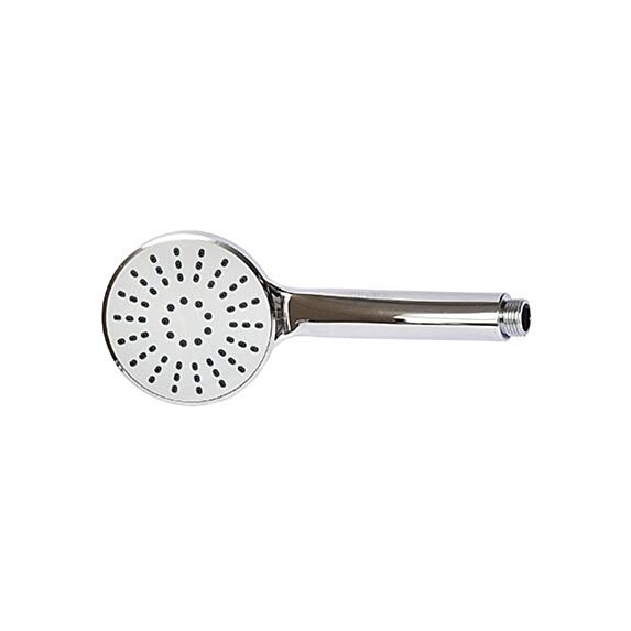 Douchette ronde ABS 10cm chrome 1 fonction anticalcaire - TENDANCE