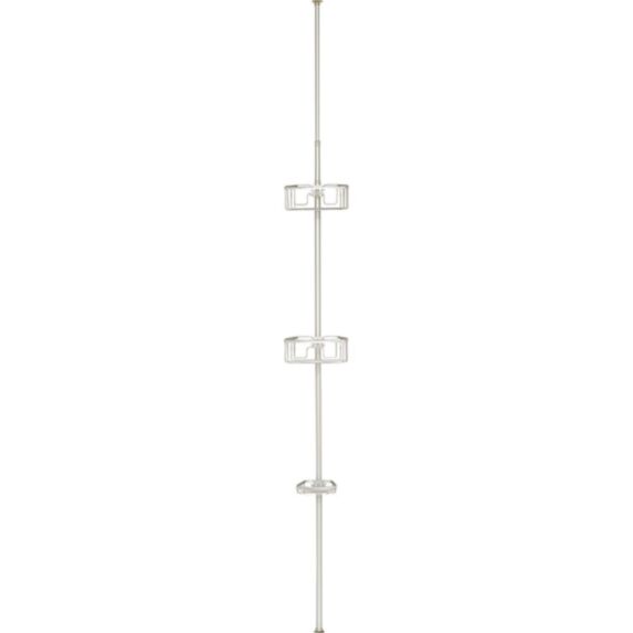 Colonne télescopique 3 paniers aluminium