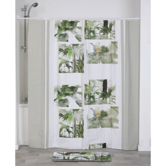 Rideau de douche Peva 180 x 180 cm Oasis - TENDANCE