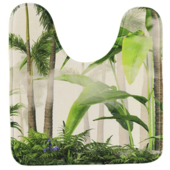 Tapis contour WC 45 x 50 cm Oasis - TENDANCE