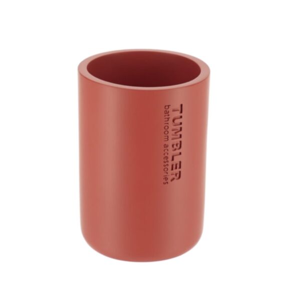 Gobelet polyrésine terracotta - TENDANCE