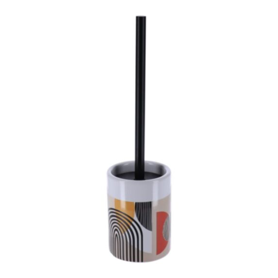 Brosse dolomite tige inox imprimé Trendy - TENDANCE