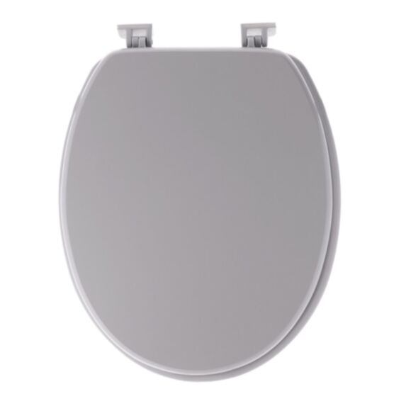 Abattant WC MDF 18'' gris clair - TENDANCE