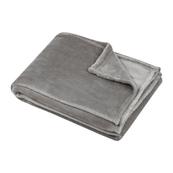 Plaid polyester Standford 180 x 220 cm naturel - LOVELY CASA