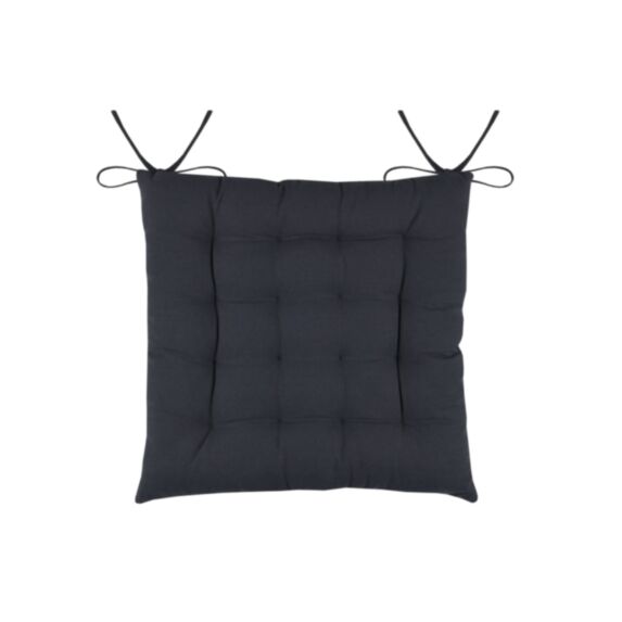 Assise matelassée Duo 38 x 38 cm anthracite - STOF