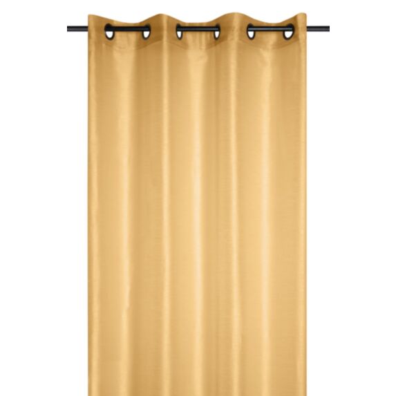 Voilage Linwood 140 x 260 cm moutarde - LOVELY CASA