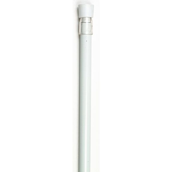 Tringle autobloquante ronde 40 x 60 cm - blanc