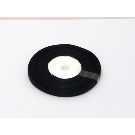 Ruban 25 m x 6 mm - noir
