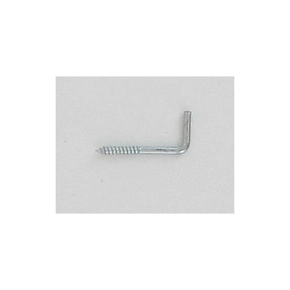 Lot de 10 pitons filetes - argent