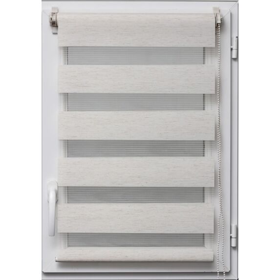 Store enrouleur Jour/Nuit 60x90cm beige chiné