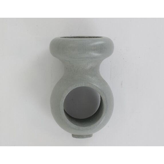 Lot de 2 supports plafond ⌀ 28 - gris