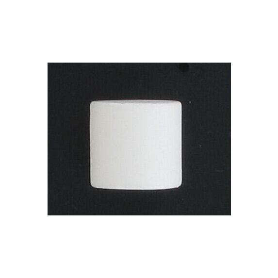 Lot de 2 embouts Bouchon ⌀ 20 - blanc mat